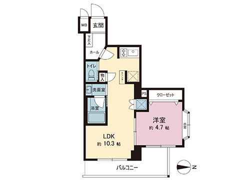中古マンション 小金井市本町２丁目 JR中央線武蔵小金井駅 3,780万円