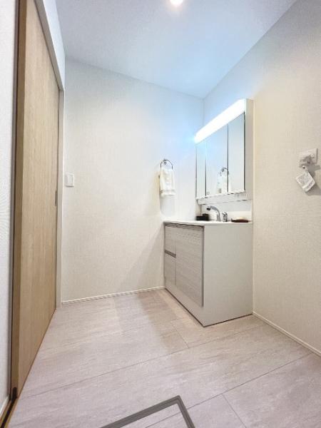 狭山市柏原19期1棟 脱衣所