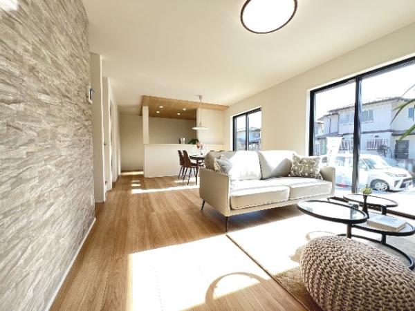 狭山市柏原19期1棟 リビング