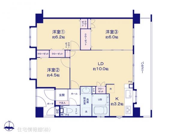 中古マンション 神奈川県横浜市神奈川区大口通24-1 京急本線子安駅 4,898万円
