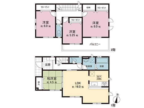 新築戸建 三浦市南下浦町菊名 京急久里浜線三浦海岸駅 3,480万円