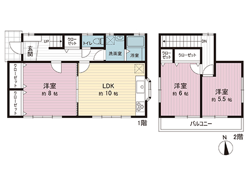 中古戸建 宇都宮市茂原２丁目 JR東北本線 (宇都宮線）雀宮駅 1,549万円