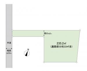 土地 宇都宮市竹林町256-3 宇都宮芳賀ライト線駅東公園前駅 12000000
