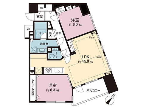 中古マンション 杉並区和泉２丁目 京王線明大前駅 8,799万円