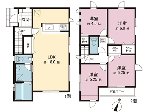 新築戸建 横浜市港南区大久保３丁目 横浜市営地下鉄ブルーライン港南中央駅 5,290万円