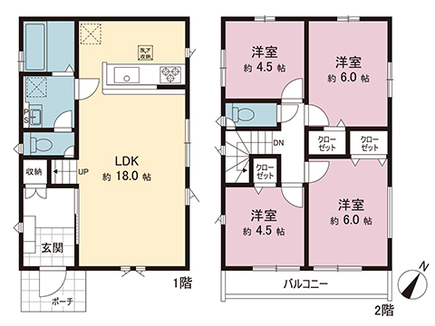 新築戸建 横浜市栄区飯島町 JR京浜東北線本郷台駅 4,790万円