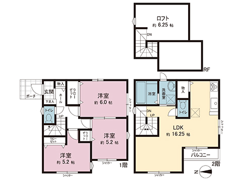 新築戸建 藤沢市羽鳥４丁目 小田急江ノ島線藤沢本町駅 4,680万円