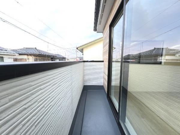 川越市霞ヶ関北16期 バルコニー