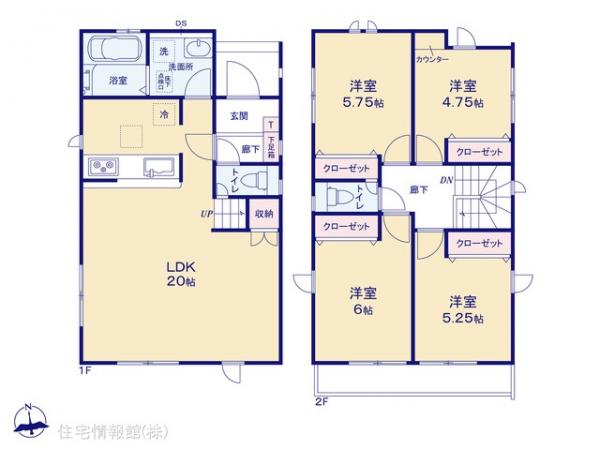 新築戸建 神奈川県相模原市南区磯部1975-1 JR相模線相武台下駅 3,280万円