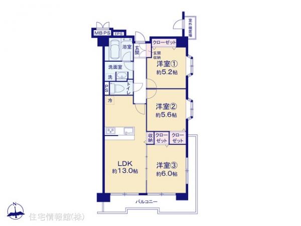 中古マンション 神奈川県横浜市金沢区東朝比奈２丁目2-35 京急逗子線六浦駅 2,090万円