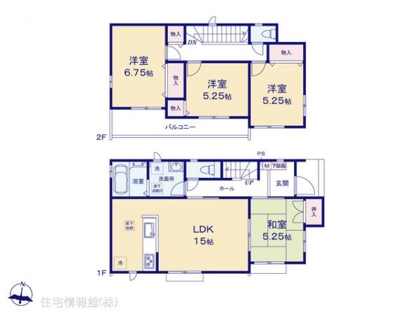 新築戸建 埼玉県新座市栄３丁目10-7 西武池袋線大泉学園駅 4,590万円