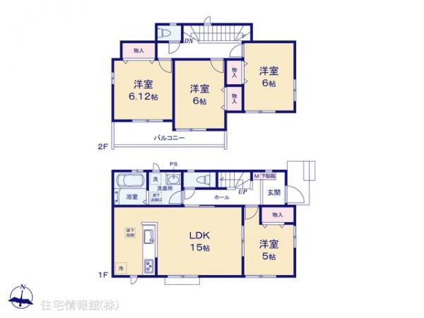 新築戸建 埼玉県新座市栄３丁目10-7 西武池袋線大泉学園駅 4,490万円