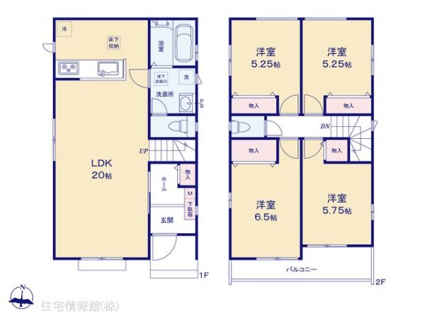 新築戸建 埼玉県新座市栄３丁目10-7 西武池袋線大泉学園駅 4,590万円