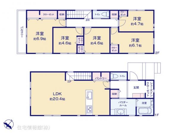 新築戸建 神奈川県横浜市南区永田北２丁目50-20 京急本線井土ヶ谷駅 5,880万円