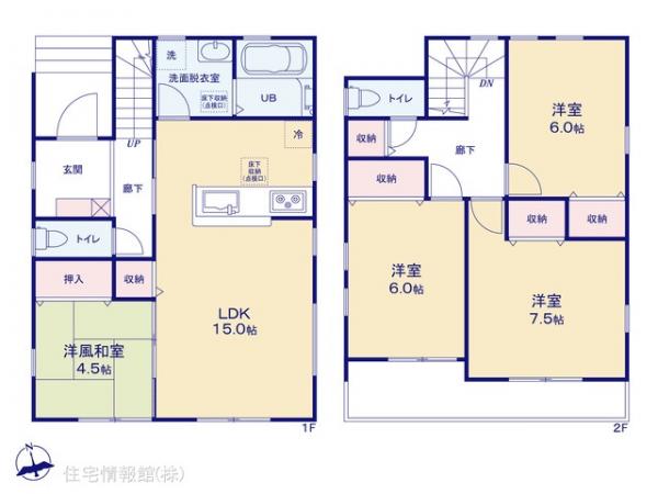 新築戸建 埼玉県春日部市小渕122-19 東武伊勢崎線春日部駅 2,980万円