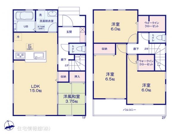 新築戸建 埼玉県春日部市小渕122-19 東武伊勢崎線春日部駅 3,180万円