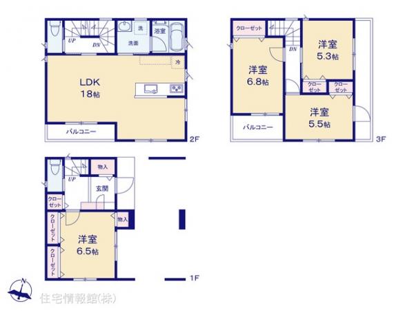 新築戸建 埼玉県さいたま市緑区太田窪１丁目23-16 JR高崎線浦和駅 6,580万円