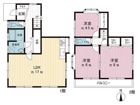 中古戸建 厚木市関口 JR相模線相武台下駅 1,550万円