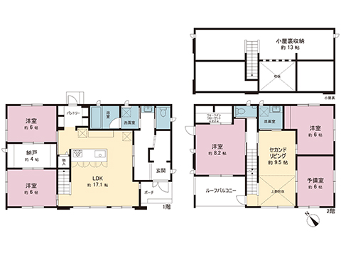 中古戸建 小田原市小竹 JR東海道本線(東京〜熱海)二宮駅 4,000万円