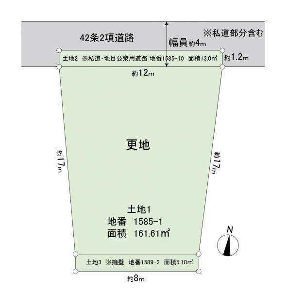 土地 川口市大字安行吉岡 埼玉高速鉄道新井宿駅 2,150万円