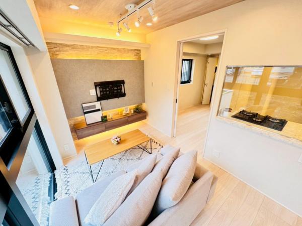 オープンレジデンシア横浜台町 リビング