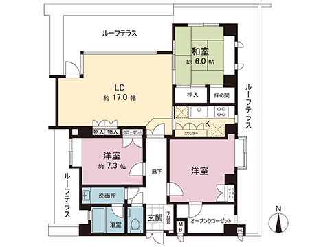 中古マンション 厚木市恩名２丁目 小田急線本厚木駅 2,380万円