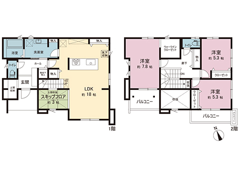 新築戸建 宇都宮市江曽島町 東武宇都宮線江曽島駅 4,300万円