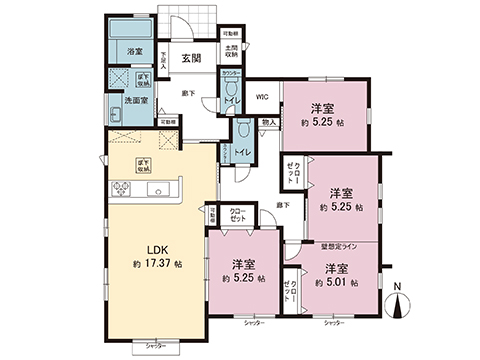 新築戸建 蓮田市西新宿３丁目 JR湘南新宿ライン (宇都宮逗子）蓮田駅 3,990万円