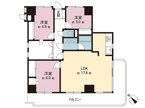 中古マンション 大和市深見西６丁目 小田急江ノ島線鶴間駅 2,198万円