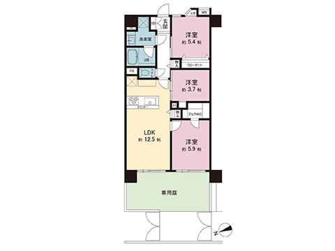 中古マンション 杉並区高井戸西１丁目 京王井の頭線高井戸駅 8,499万円