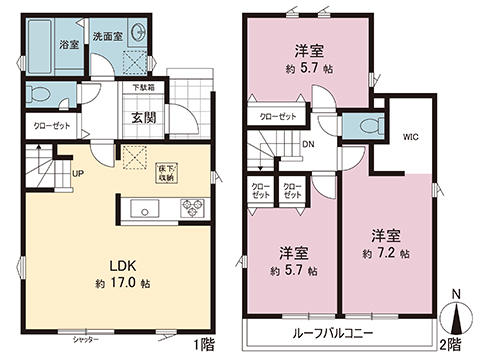 新築戸建 八王子市元八王子町３丁目 JR中央線高尾駅 2,880万円
