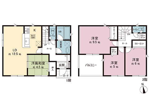 新築戸建 海老名市大谷北２丁目 小田急線海老名駅 4,580万円