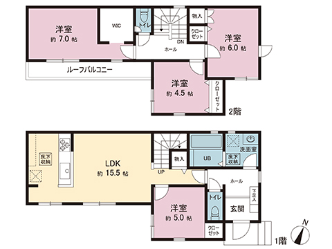 新築戸建 八王子市弐分方町 JR中央線西八王子駅 2,980万円