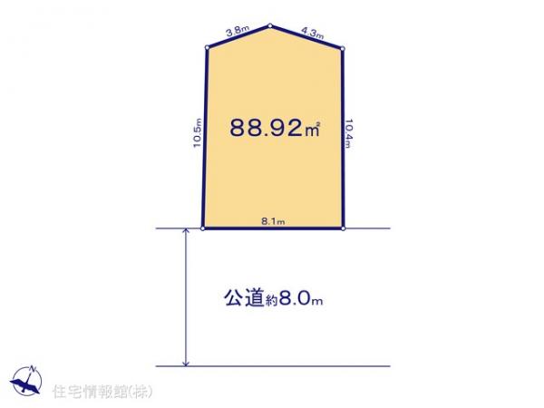 土地 神奈川県横浜市中区初音町２丁目37-6 京急本線黄金町駅 8,680万円