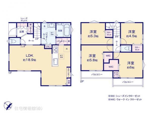 新築戸建 神奈川県横浜市泉区中田東４丁目 横浜市営地下鉄ブルーライン中田駅 5,680万円