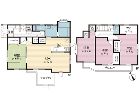 中古戸建 平塚市めぐみが丘２丁目 小田急線東海大学前駅 3,297万円