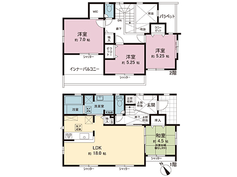 新築戸建 秦野市弥生町 小田急線渋沢駅 3,680万円