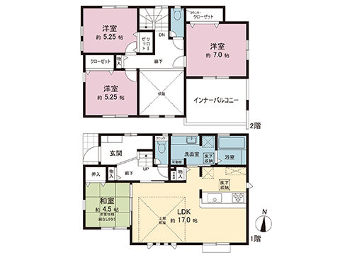新築戸建 秦野市ひばりケ丘 小田急線秦野駅 3,980万円