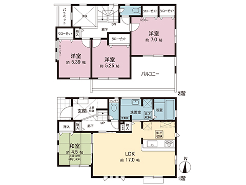 新築戸建 秦野市ひばりケ丘 小田急線秦野駅 3,980万円