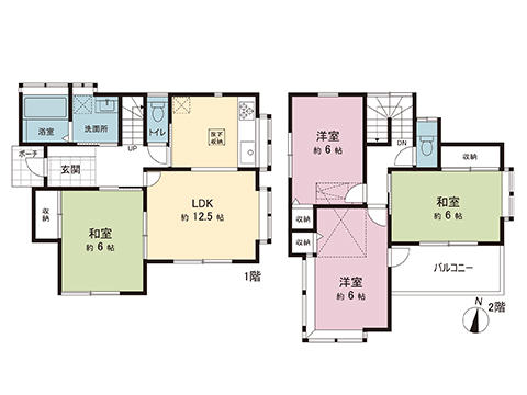 中古戸建 春日部市西金野井（住居表示未確定） 東武野田線南桜井駅 1,490万円