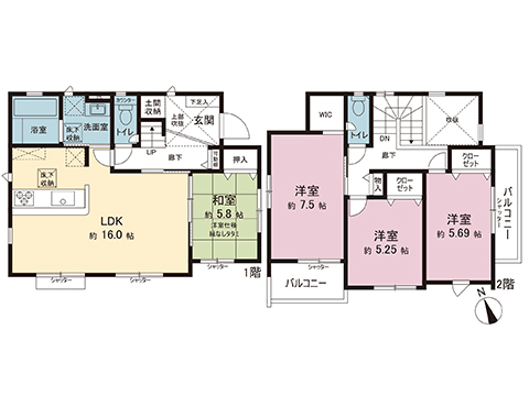 新築戸建 横須賀市平作２丁目 JR横須賀線衣笠駅 3,990万円