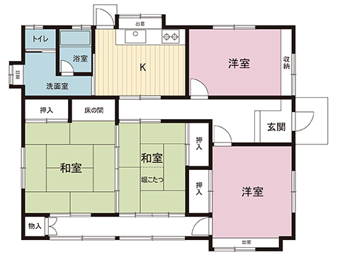 中古戸建 宇都宮市西の宮２丁目 東武宇都宮線東武宇都宮駅 1,260万円