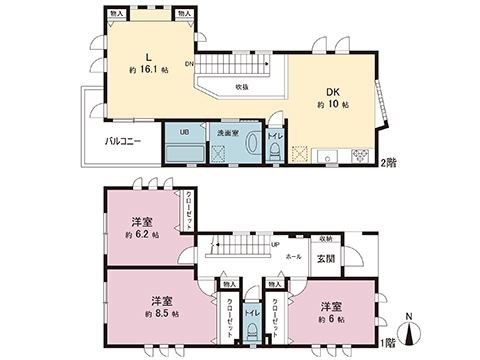 中古戸建 海老名市門沢橋４丁目 JR相模線門沢橋駅 3,250万円