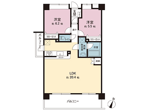 中古マンション 座間市ひばりが丘３丁目 相鉄本線さがみ野駅 2,250万円