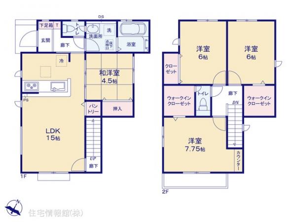 新築戸建 東京都日野市西平山５丁目23-152 京王線長沼駅 3,480万円