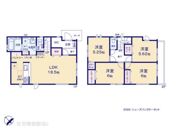 新築戸建 神奈川県横浜市旭区万騎が原117 相鉄いずみ野線南万騎が原駅 6,290万円