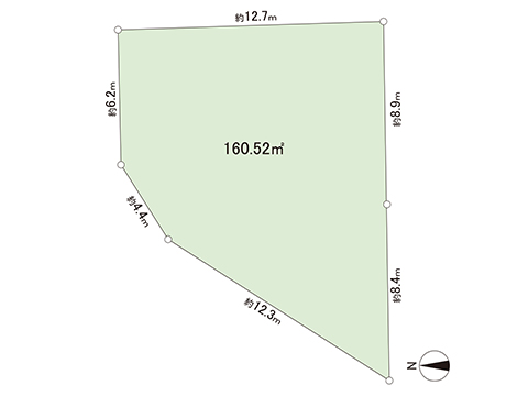 土地 宇都宮市西川田南１丁目 東武宇都宮線西川田駅 1,110万円