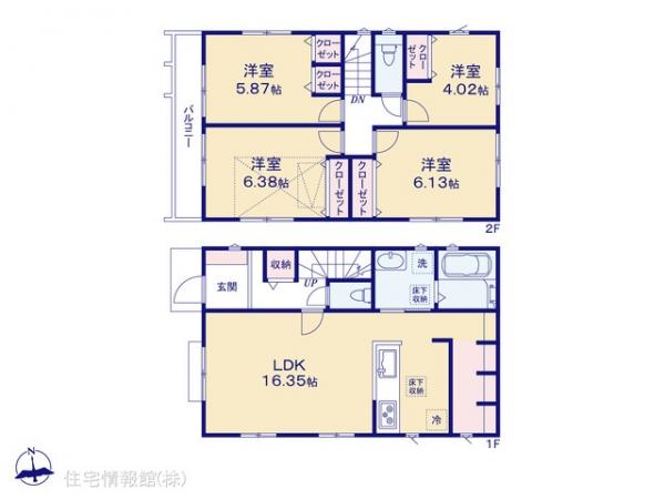 新築戸建 東京都三鷹市上連雀９丁目17-5 JR中央線三鷹駅 7,880万円