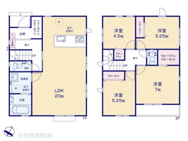 新築戸建 東京都日野市平山４丁目22-6 京王線平山城址公園駅 4,680万円