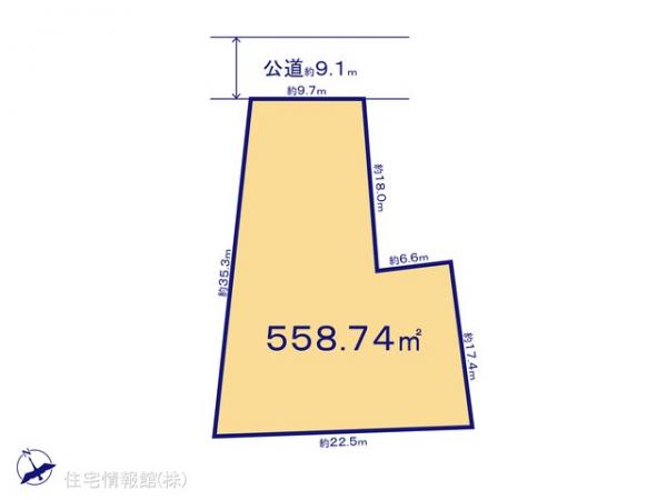 土地 千葉県松戸市五香４丁目23-1 京成松戸線元山駅 8,480万円